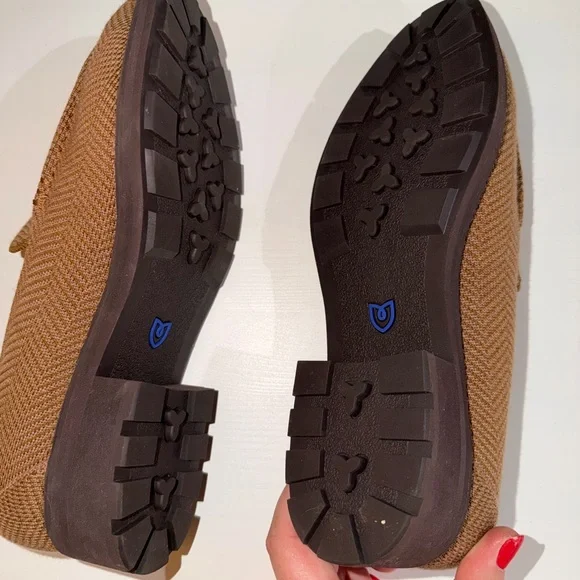 Rothy’s “The Lug Loafer” - Teak Herringbone, size 9.5 - Picture 3 of 3